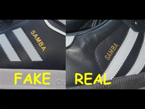 fake adidas samba vs real|adidas samba counterfeit.